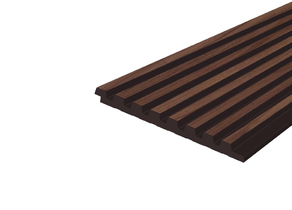 Панель HI WOOD LV129 BR395NK (12мм х 120мм х 2.7м)