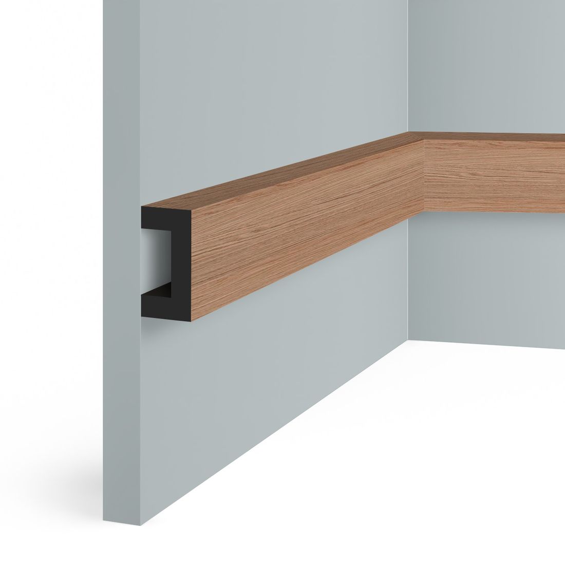 Молдинг HI WOOD LB40-BR417  (40мм х 20мм х 2,7м)