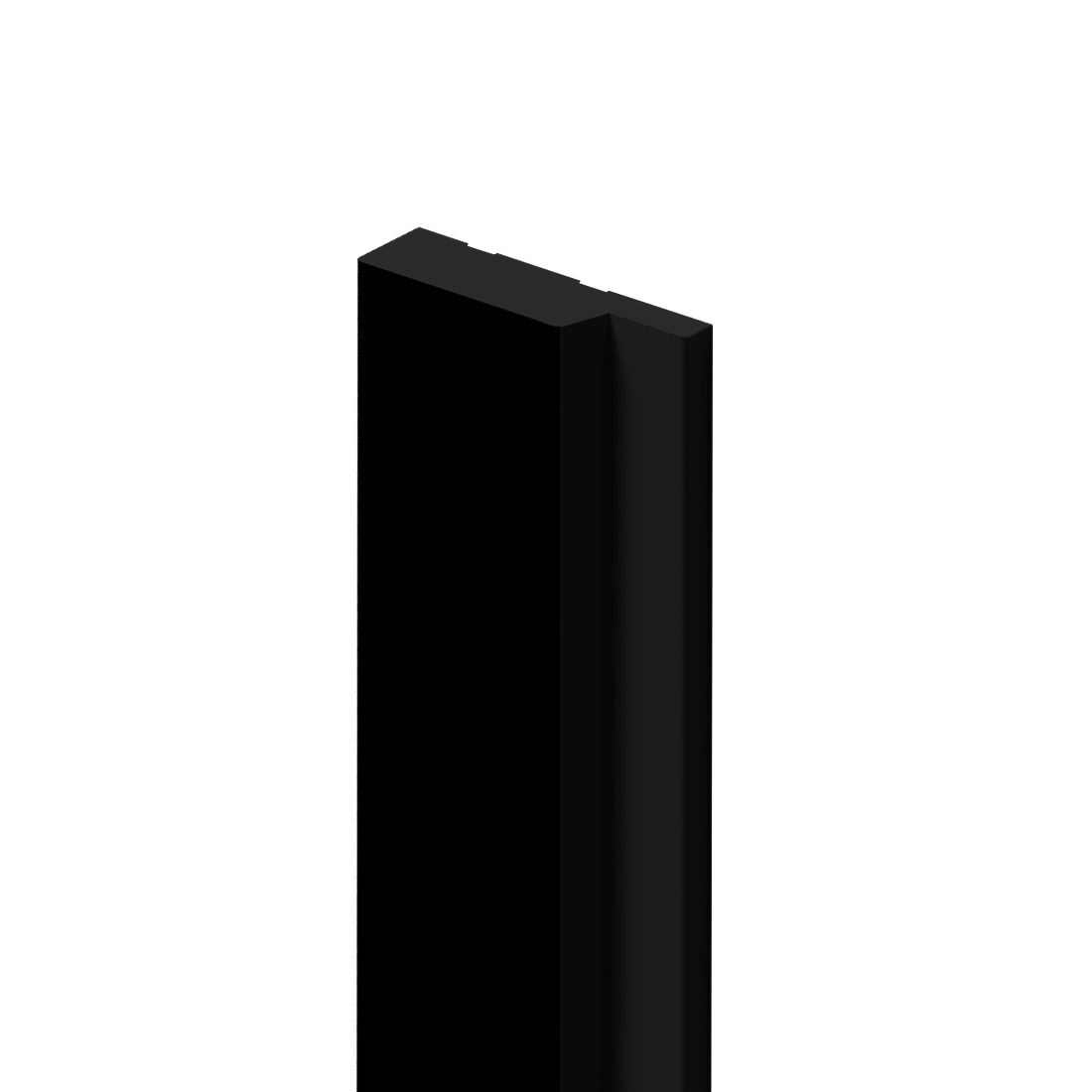 Финишный молдинг HI WOOD LF124A BK (12мм х 42мм х 2,7м)