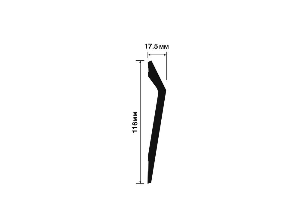 Панель HI WOOD LV141 BR395 (17,5мм х 120мм х 2,7м)