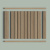 Молдинг HI WOOD D12V1 BR417 (12мм х 12мм х 2,7 м)