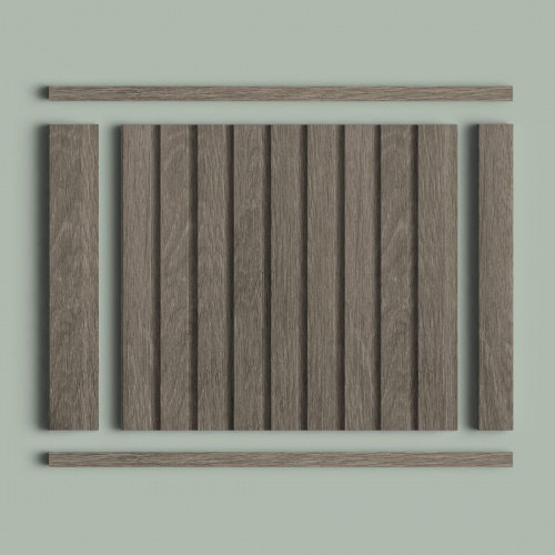Молдинг HI WOOD D12V1 BR490 (12мм х 12мм х 2,7 м)