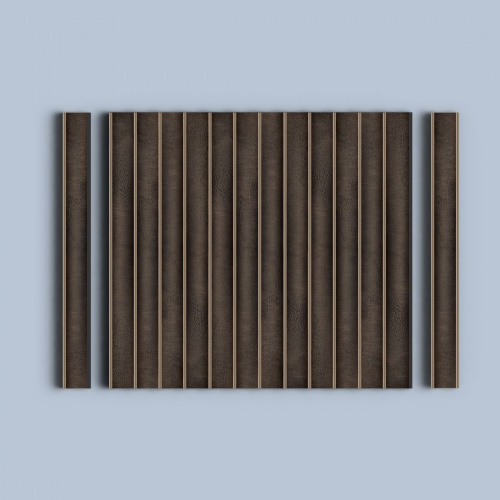 Панель  HI WOOD LV139 BR405  (12мм х 120мм х 2,7м)