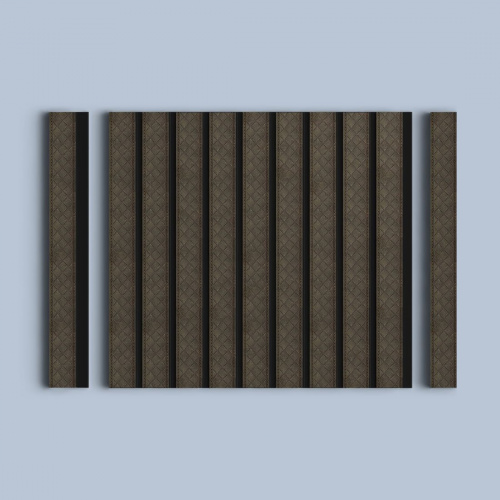 Панель  HI WOOD LV124LE1 BR497K (12мм х 120мм х 2,7м)