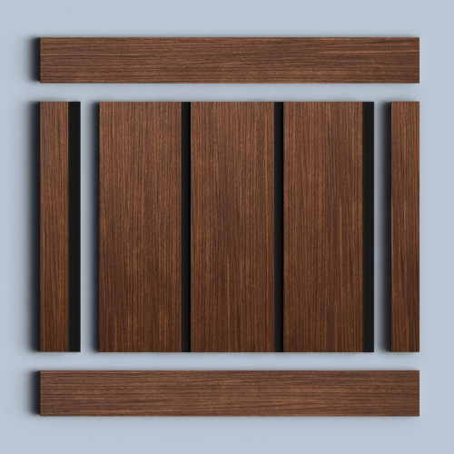 Панель HI WOOD LV127 BR396K (12мм х 120мм х 2,7м)