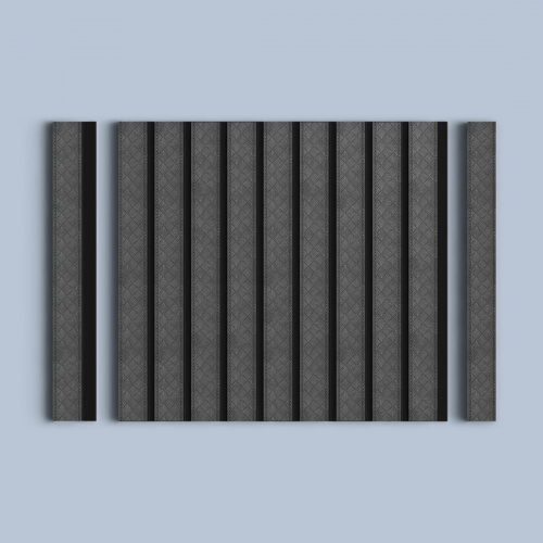 Панель  HI WOOD LV124LE1 GR27K (12мм х 120мм х 2,7м)