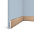 Плинтус HI WOOD B90V1 BR417  90*14*2700 мм