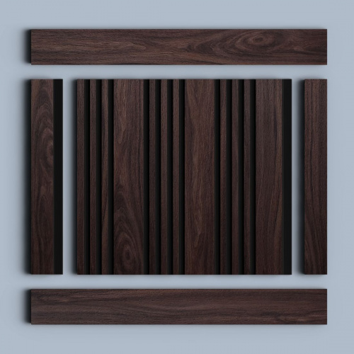 Панель HI WOOD LV128 BR395K (12мм х 120мм х 2,7м)