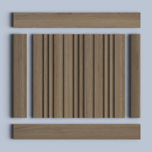 Панель HI WOOD LV121 BR417 (12мм х 120мм х 2,7м)