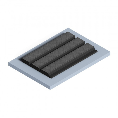 Панель  HI WOOD LV124LE1 GR27K (12мм х 120мм х 2,7м)