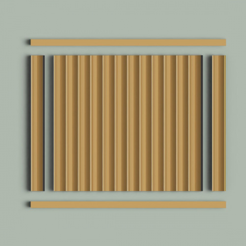 Молдинг HI WOOD D12V1 G365 (12мм х 12мм х 2,7 м)