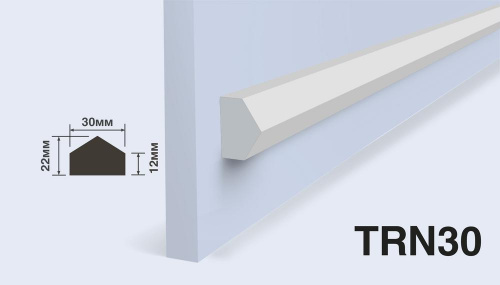 Молдинг HI WOOD TRN30 (30мм х 22мм х 2,7м)