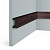 Молдинг HI WOOD LB40-BR395  (40мм х 20мм х 2,7м)