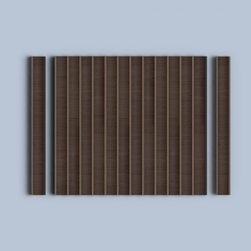 Панель  HI WOOD LV139 BR354  (12мм х 120мм х 2,7м)