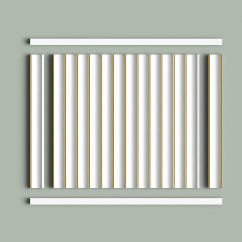 Молдинг HI WOOD D12V1 W49 (12мм х 12мм х 2,7 м)