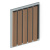 Молдинг HI WOOD LB40-BR417  (40мм х 20мм х 2,7м)