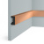 Молдинг HI WOOD LB40-G216  (40мм х 20мм х 2,7м)