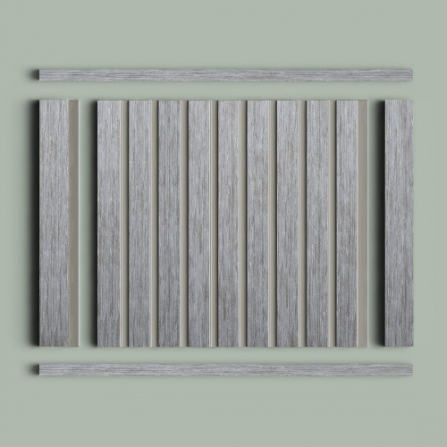 Молдинг HI WOOD D12V1 GN68 (12мм х 12мм х 2,7 м)